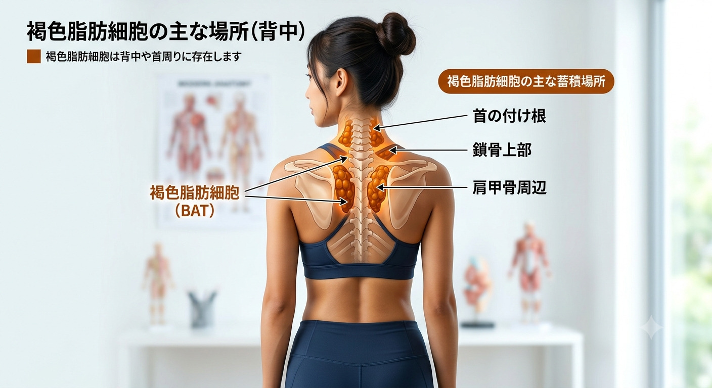 【たまプラーザ】40代・50代の痩せスイッチ！背中にある「脂肪を燃やす細胞」を味方にする方法