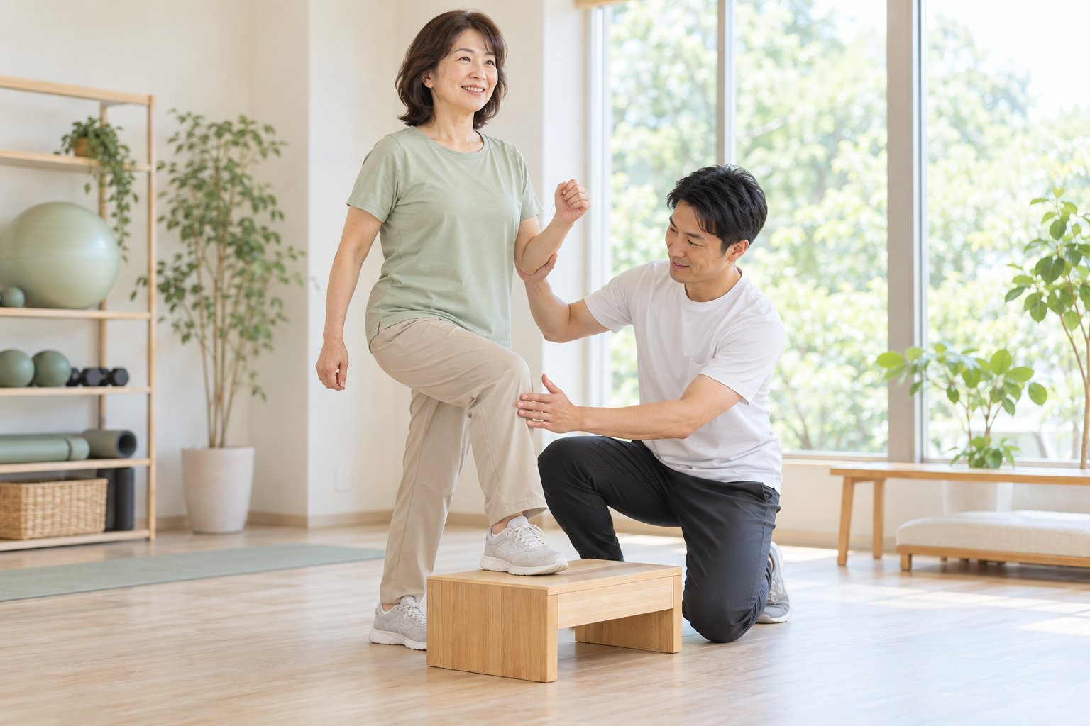 【たまプラーザ】階段がしんどくなってきた？50代・60代女性の「足腰の衰え」に向き合うやさしい下半身トレーニング